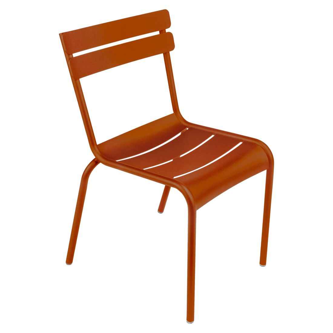 CHAISE LUXEMBOURG FERMOB Orange confite