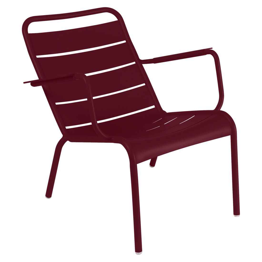 FAUTEUIL BAS LUXEMBOURG FERMOB Cerise noire