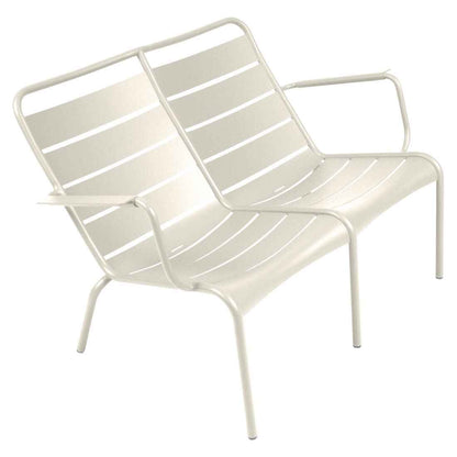 FAUTEUIL BAS DUO LUXEMBOURG FERMOB Gris argile