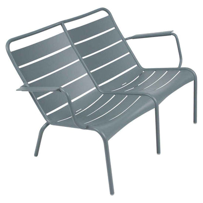 FAUTEUIL BAS DUO LUXEMBOURG FERMOB Gris orage