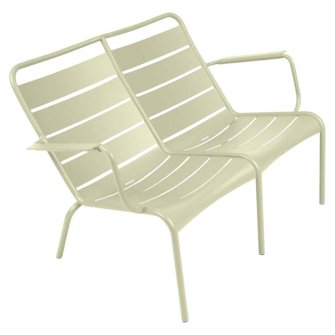 FAUTEUIL BAS DUO LUXEMBOURG FERMOB Vert tilleul