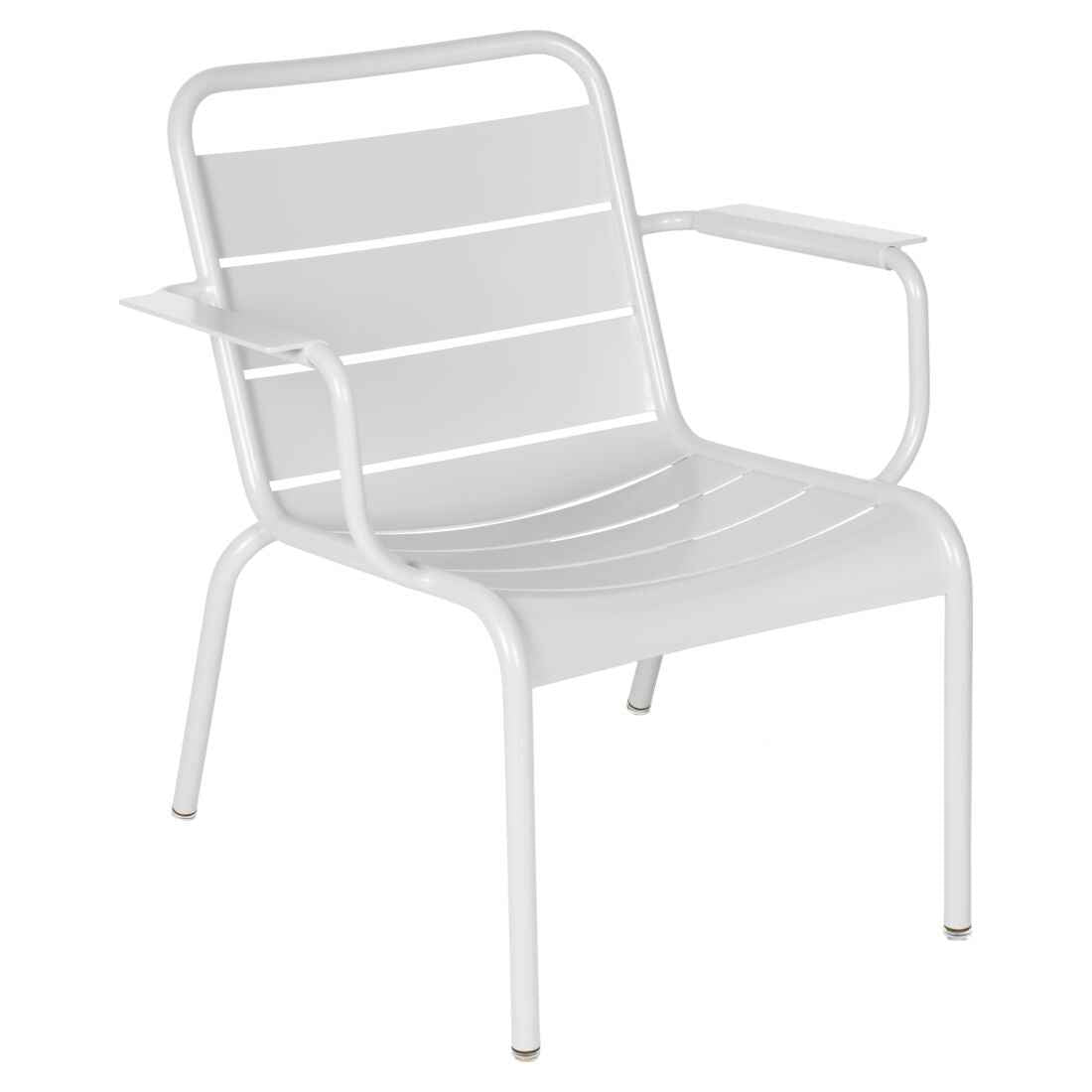 FAUTEUIL LOUNGE LUXEMBOURG FERMOB Blanc coton