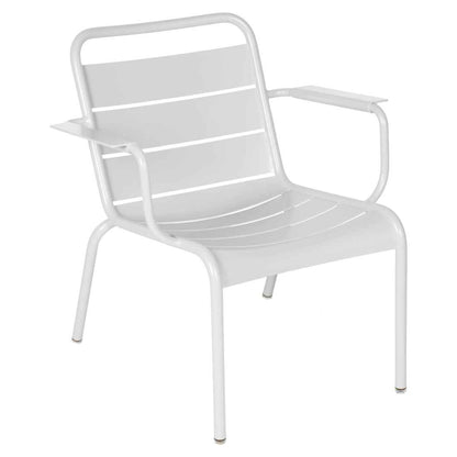 FAUTEUIL LOUNGE LUXEMBOURG FERMOB Blanc coton