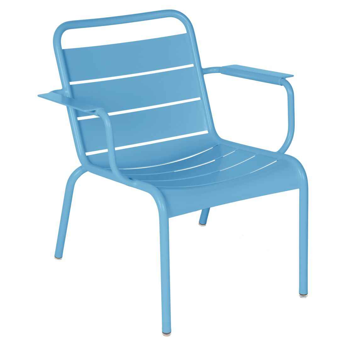 FAUTEUIL LOUNGE LUXEMBOURG FERMOB Bleu maya