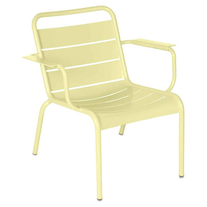 FAUTEUIL LOUNGE LUXEMBOURG FERMOB Citron givré