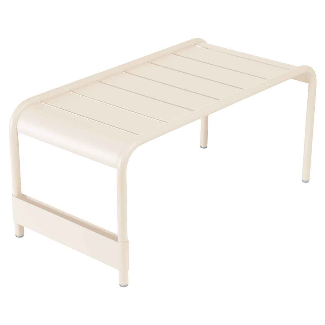 TABLE BASSE / BANC LUXEMBOURG 86 X 44 CM FERMOB Beige latte