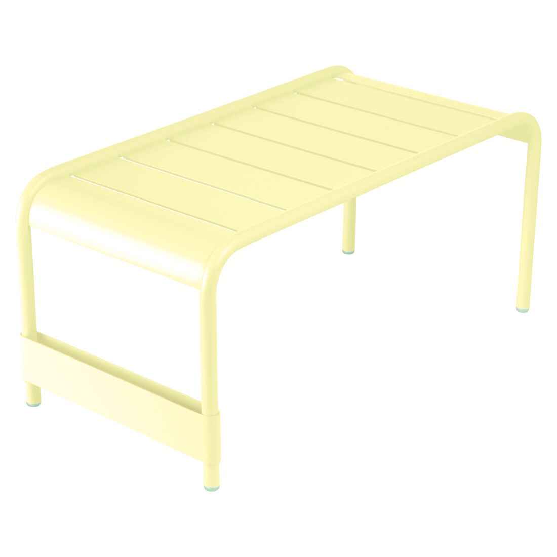 TABLE BASSE / BANC LUXEMBOURG 86 X 44 CM FERMOB Citron givré