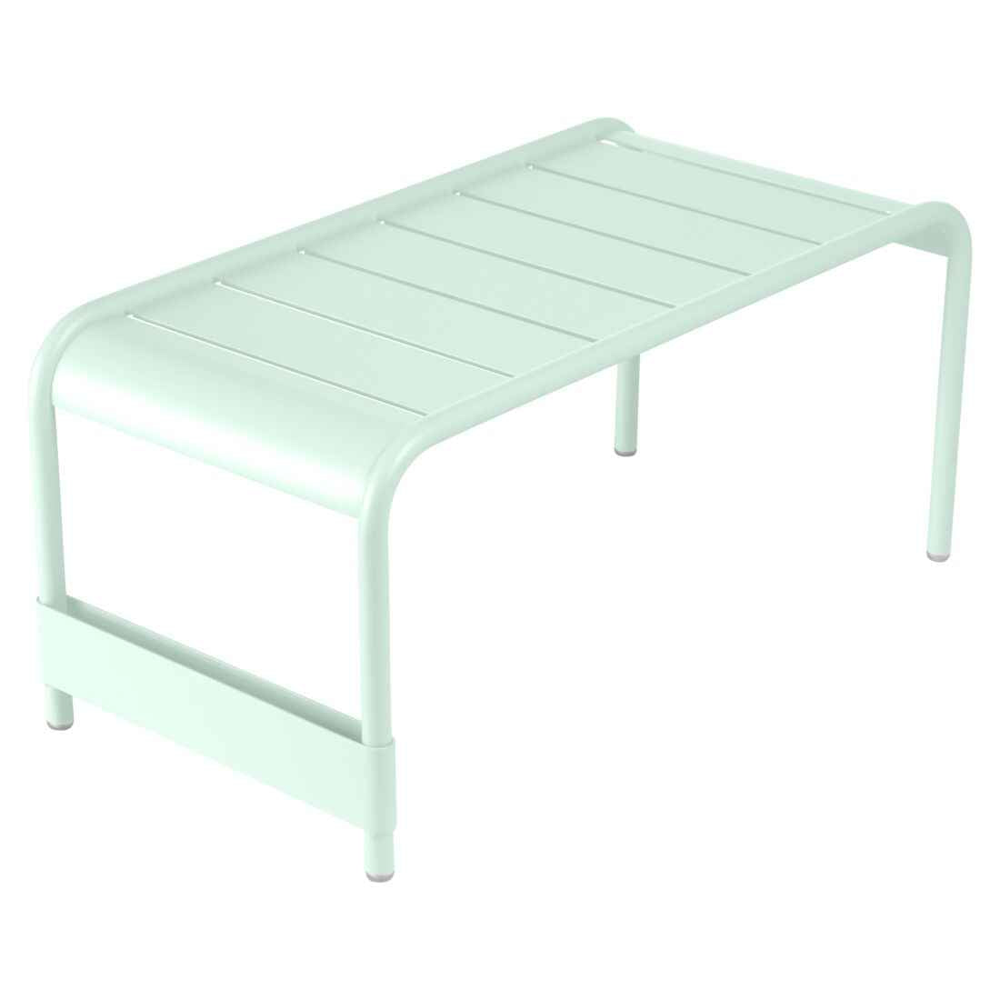 TABLE BASSE / BANC LUXEMBOURG 86 X 44 CM FERMOB Menthe glaciale