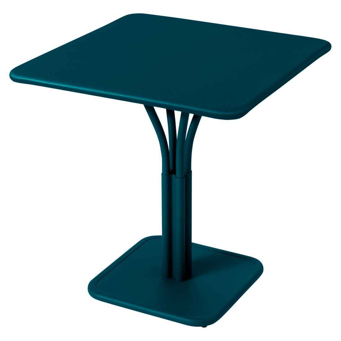 GUÉRIDON PLATEAU PLEIN LUXEMBOURG 71 X 71 CM FERMOB Bleu acapulco