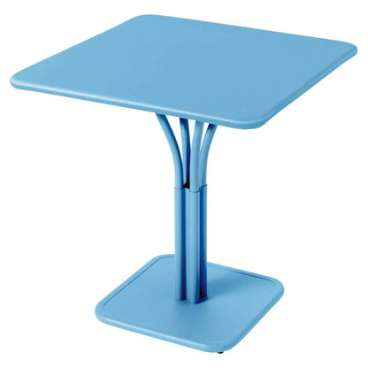 GUÉRIDON PLATEAU PLEIN LUXEMBOURG 71 X 71 CM FERMOB Bleu maya