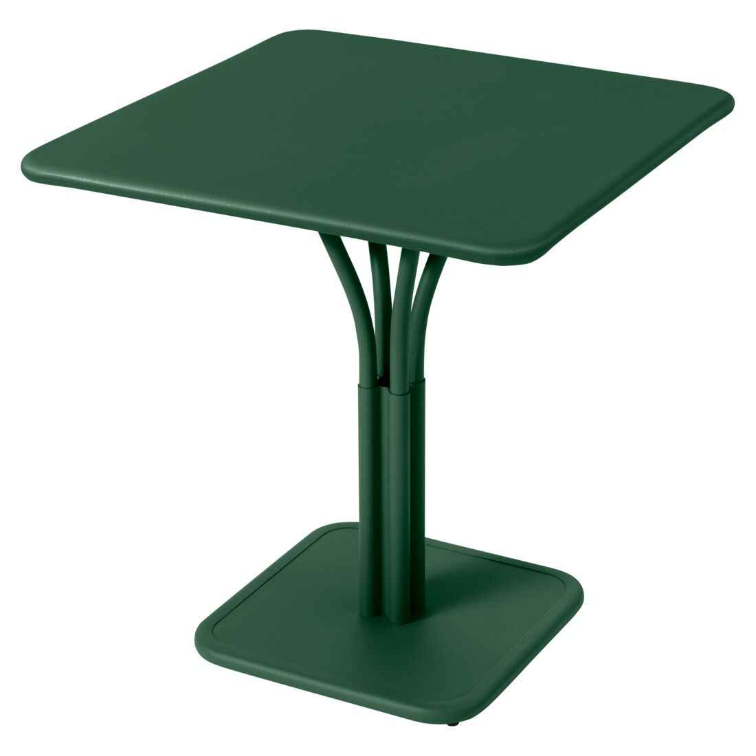 GUÉRIDON PLATEAU PLEIN LUXEMBOURG 71 X 71 CM FERMOB Vert cèdre