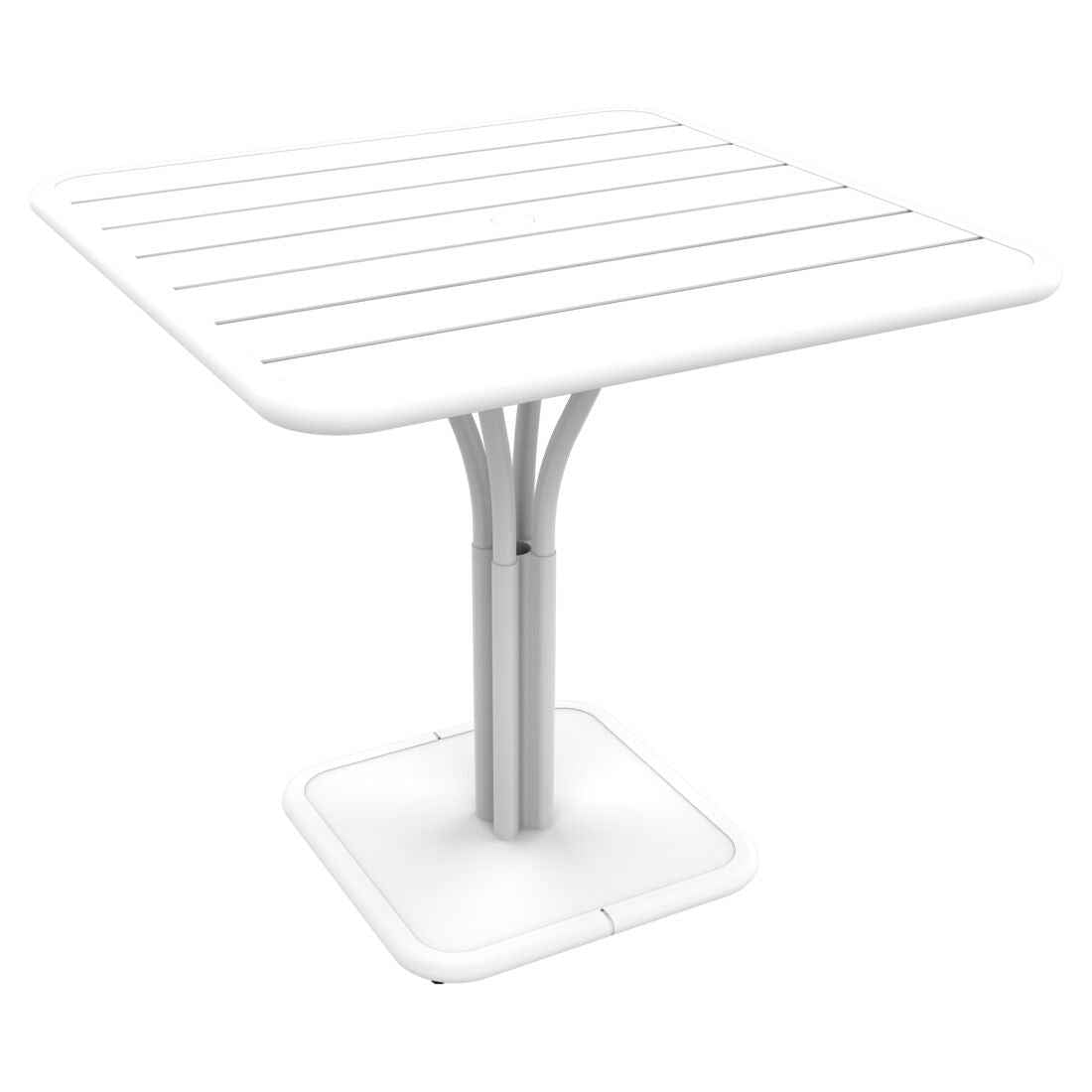 GUÉRIDON LUXEMBOURG 80 X 80 CM FERMOB Blanc coton