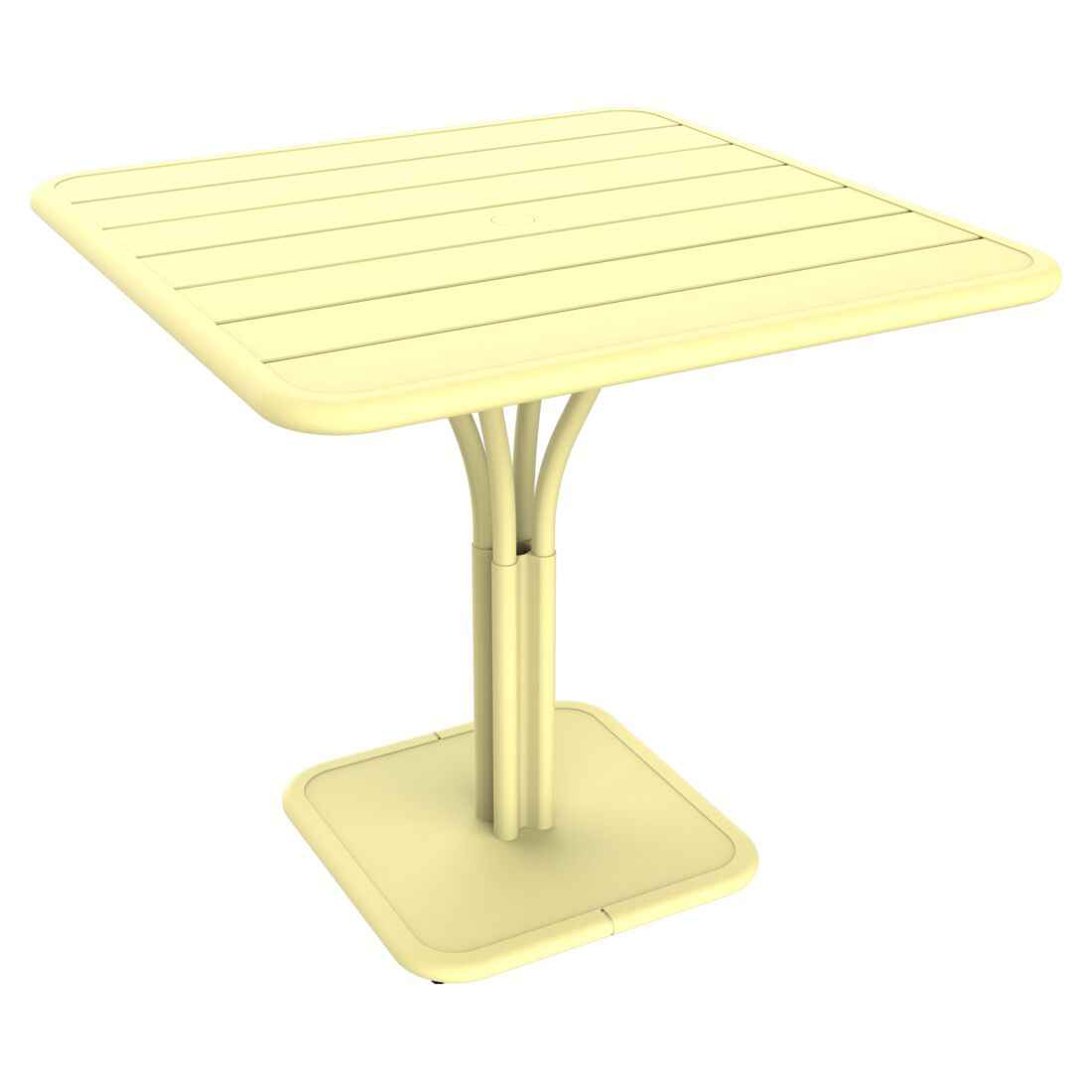 GUÉRIDON LUXEMBOURG 80 X 80 CM FERMOB Citron givré