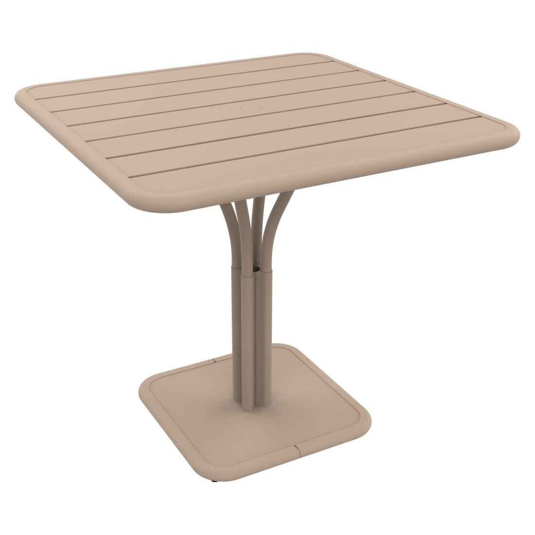 GUÉRIDON LUXEMBOURG 80 X 80 CM FERMOB Muscade