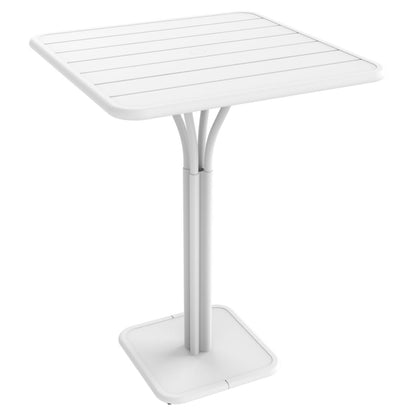 GUÉRIDON HAUT LUXEMBOURG 80 X 80 CM FERMOB Blanc coton