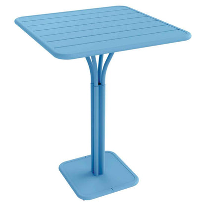 GUÉRIDON HAUT LUXEMBOURG 80 X 80 CM FERMOB Bleu maya