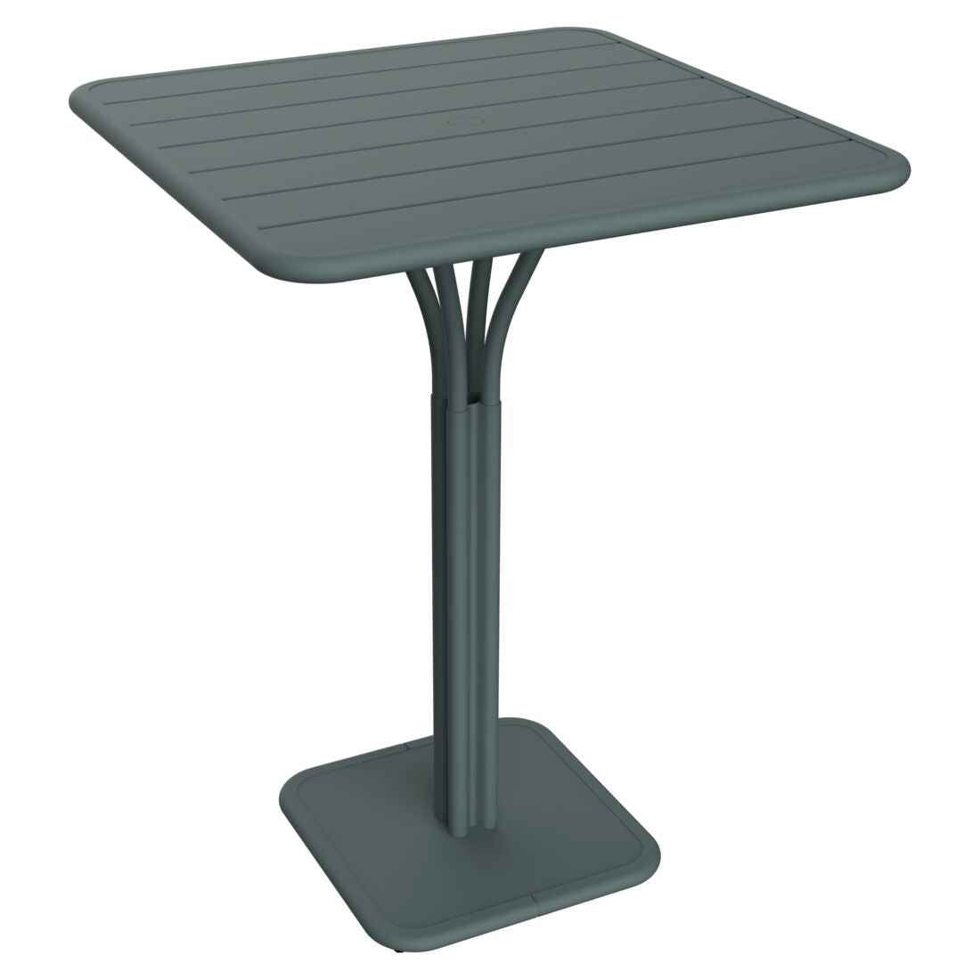 GUÉRIDON HAUT LUXEMBOURG 80 X 80 CM FERMOB Gris orage