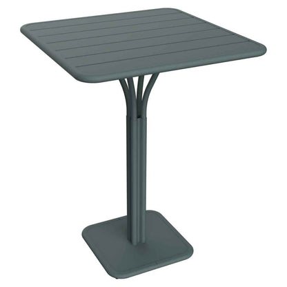 GUÉRIDON HAUT LUXEMBOURG 80 X 80 CM FERMOB Gris orage