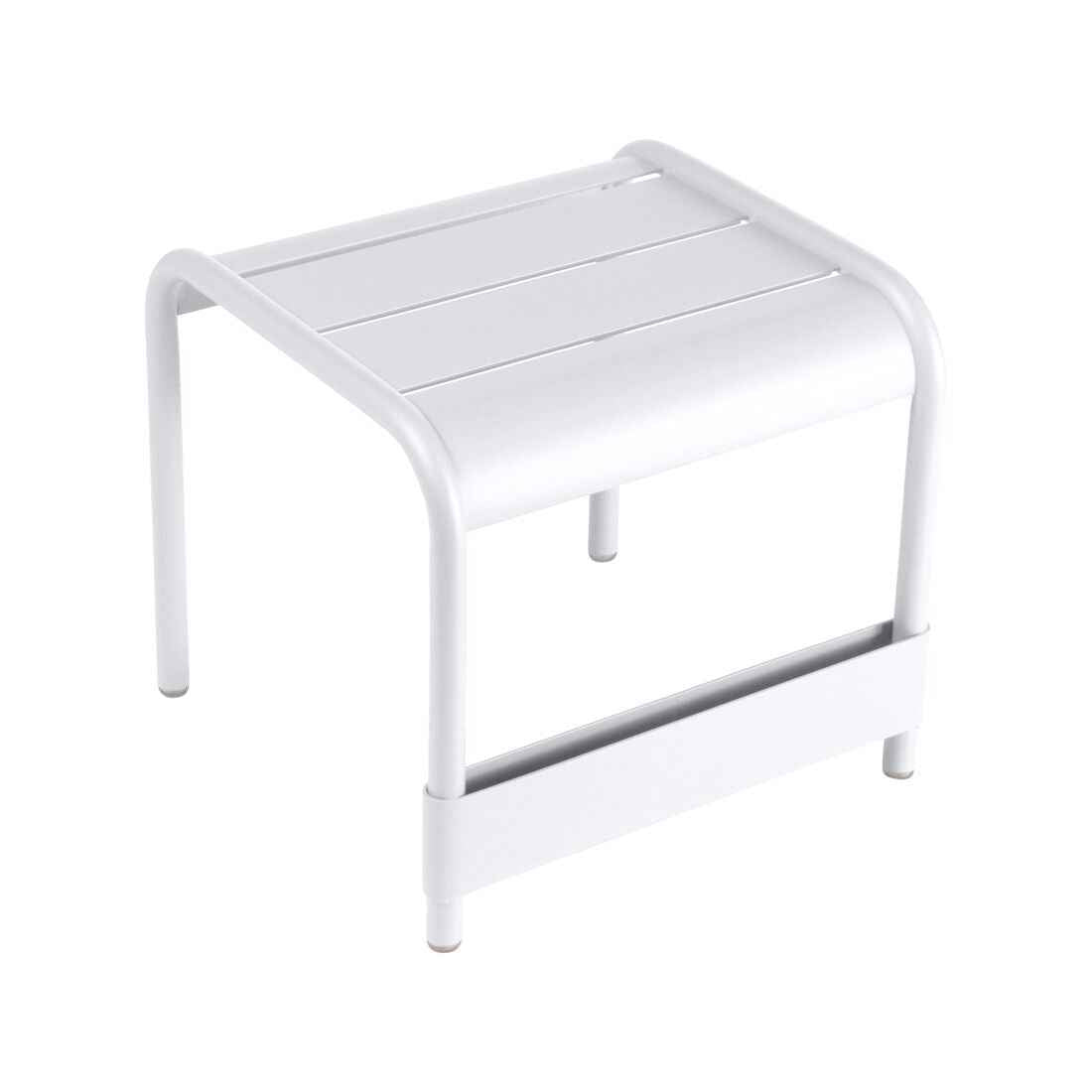TABLE BASSE / REPOSE-PIEDS LUXEMBOURG 42 X 44 CM FERMOB Blanc coton
