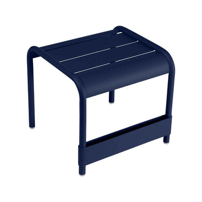 TABLE BASSE / REPOSE-PIEDS LUXEMBOURG 42 X 44 CM FERMOB Bleu abysse