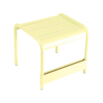 TABLE BASSE / REPOSE-PIEDS LUXEMBOURG 42 X 44 CM FERMOB Citron givré