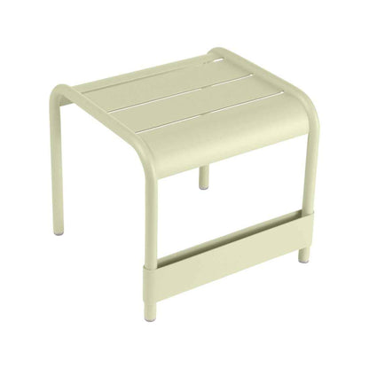 TABLE BASSE / REPOSE-PIEDS LUXEMBOURG 42 X 44 CM FERMOB Vert tilleul