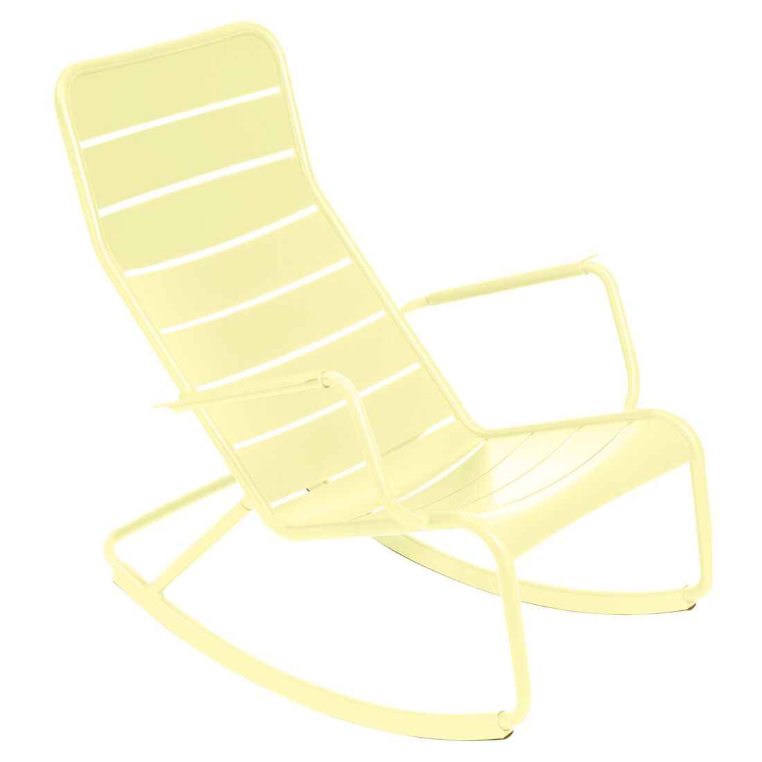 ROCKING CHAIR LUXEMBOURG FERMOB Citron givré