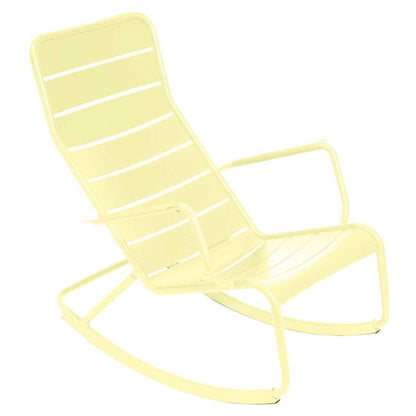 ROCKING CHAIR LUXEMBOURG FERMOB Citron givré