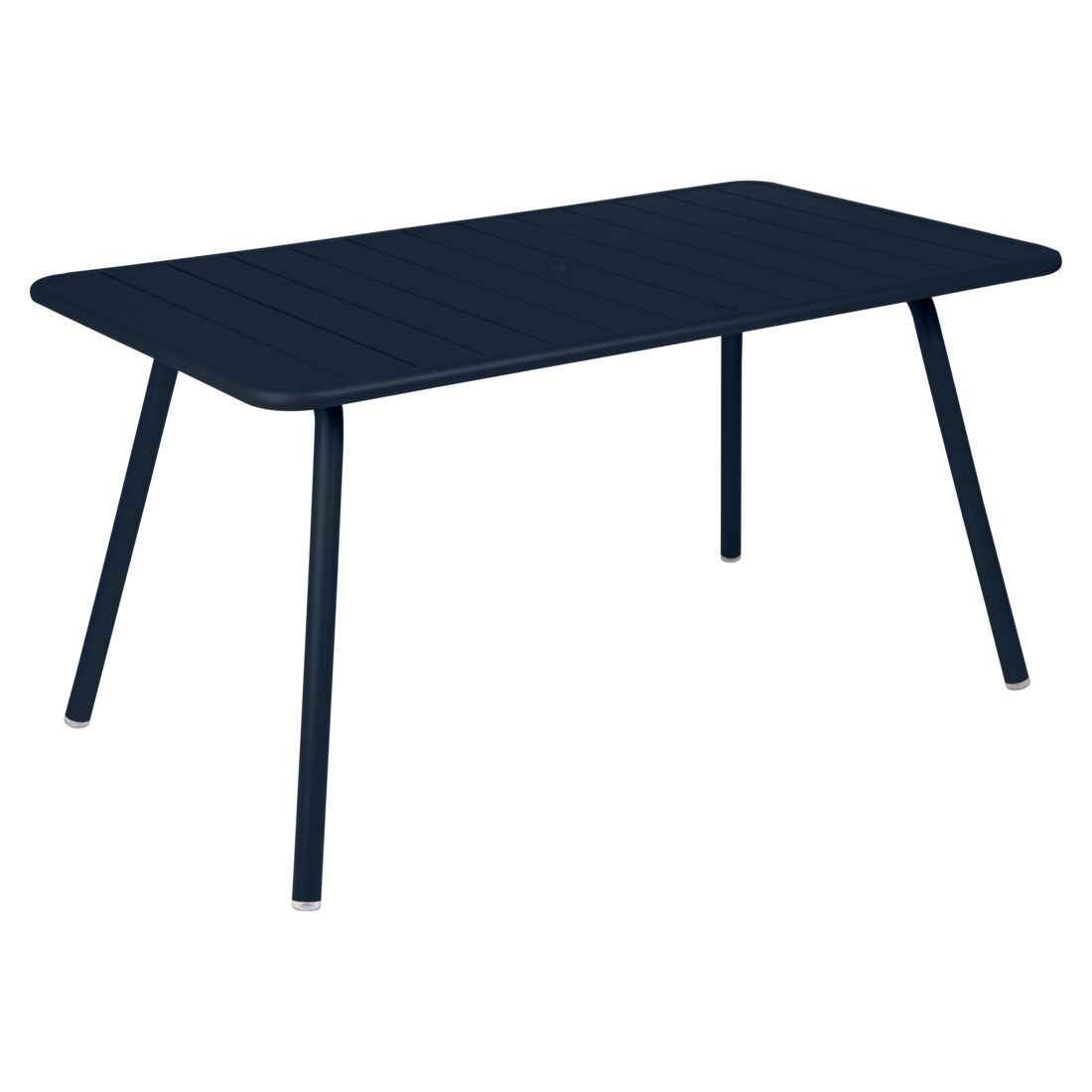 TABLE LUXEMBOURG 143 X 80 CM FERMOB Bleu abysse