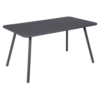 TABLE LUXEMBOURG 143 X 80 CM FERMOB Carbone