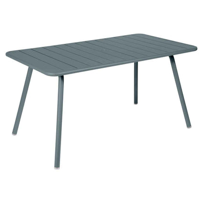 TABLE LUXEMBOURG 143 X 80 CM FERMOB Gris orage