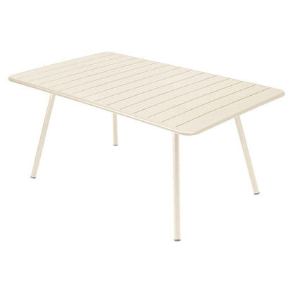 TABLE LUXEMBOURG 165 X 100 CM FERMOB Beige latte