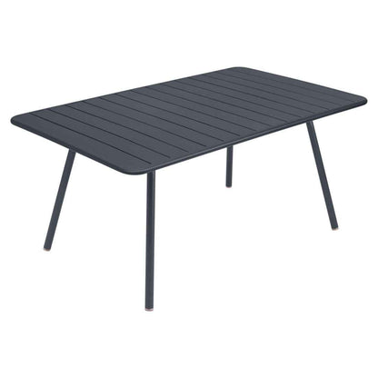 TABLE LUXEMBOURG 165 X 100 CM FERMOB Carbone