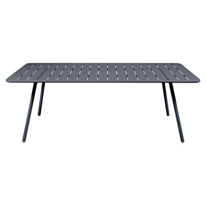 TABLE LUXEMBOURG 207 X 100 CM FERMOB Carbone