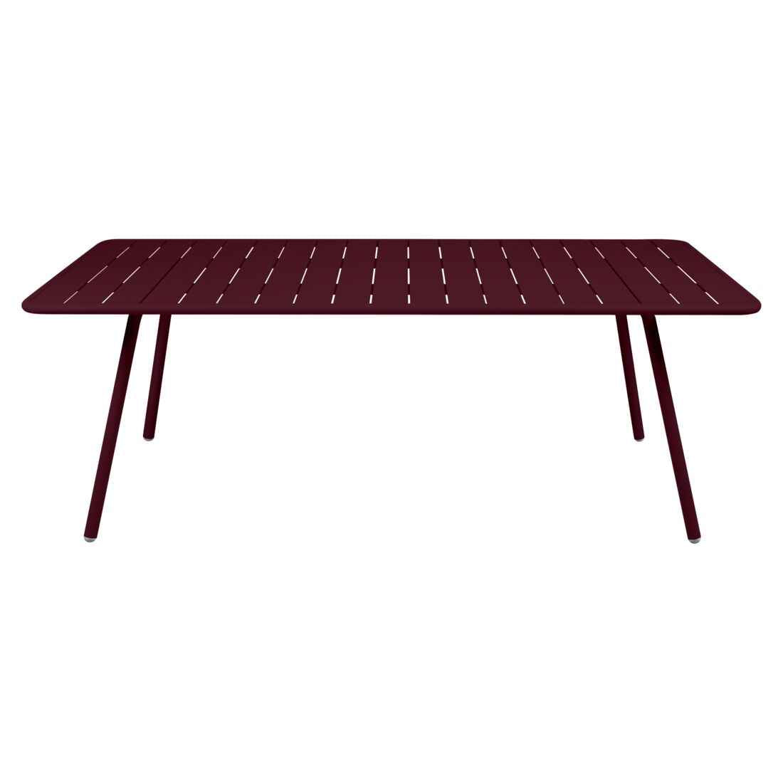 TABLE LUXEMBOURG 207 X 100 CM FERMOB Cerise noire