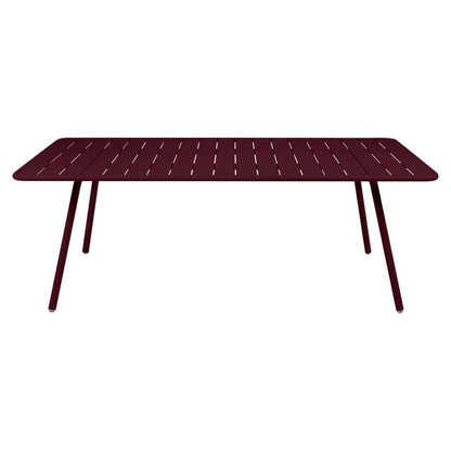 TABLE LUXEMBOURG 207 X 100 CM FERMOB Cerise noire