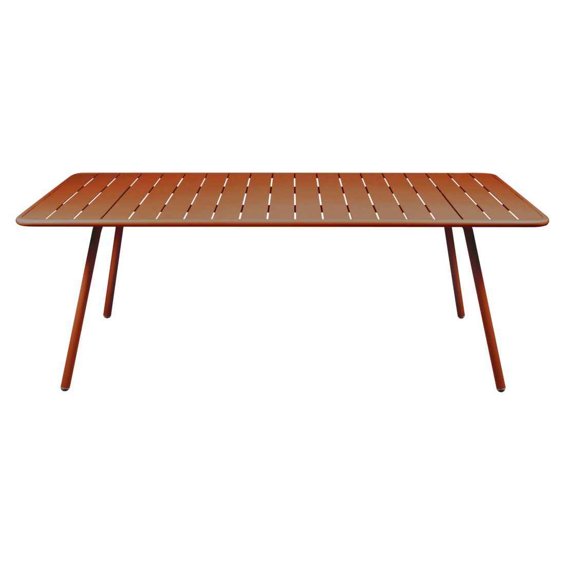 TABLE LUXEMBOURG 207 X 100 CM FERMOB Orange confite