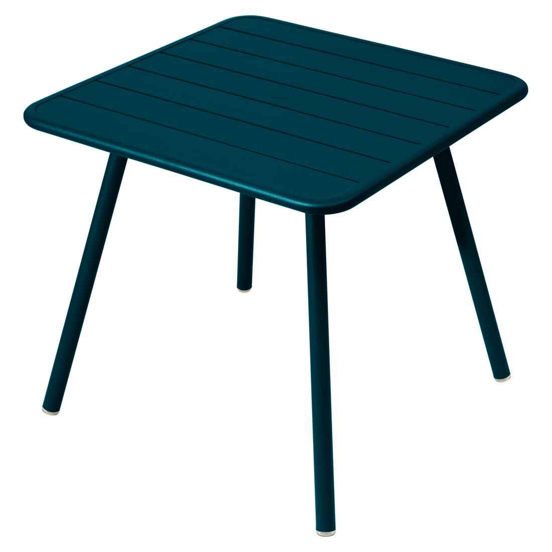 TABLE LUXEMBOURG 80 X 80 CM FERMOB Bleu acapulco