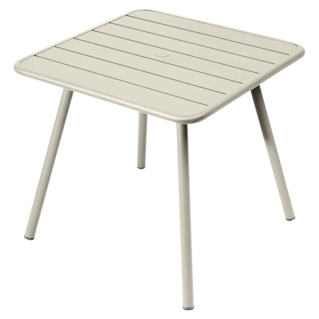 TABLE LUXEMBOURG 80 X 80 CM FERMOB Gris argile