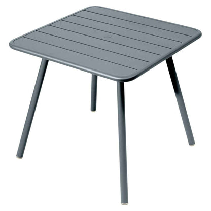 TABLE LUXEMBOURG 80 X 80 CM FERMOB Gris orage
