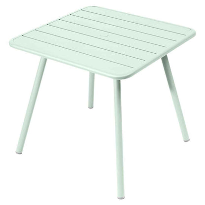 TABLE LUXEMBOURG 80 X 80 CM FERMOB Menthe glaciale