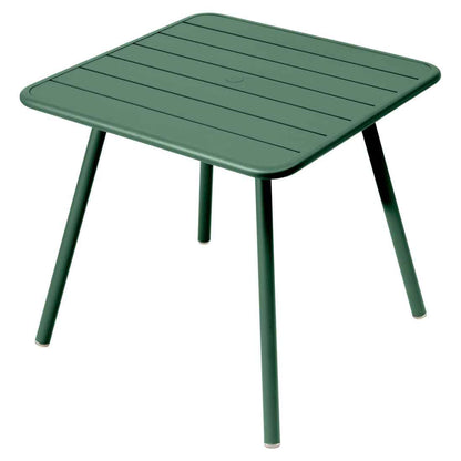 TABLE LUXEMBOURG 80 X 80 CM FERMOB Vert cèdre