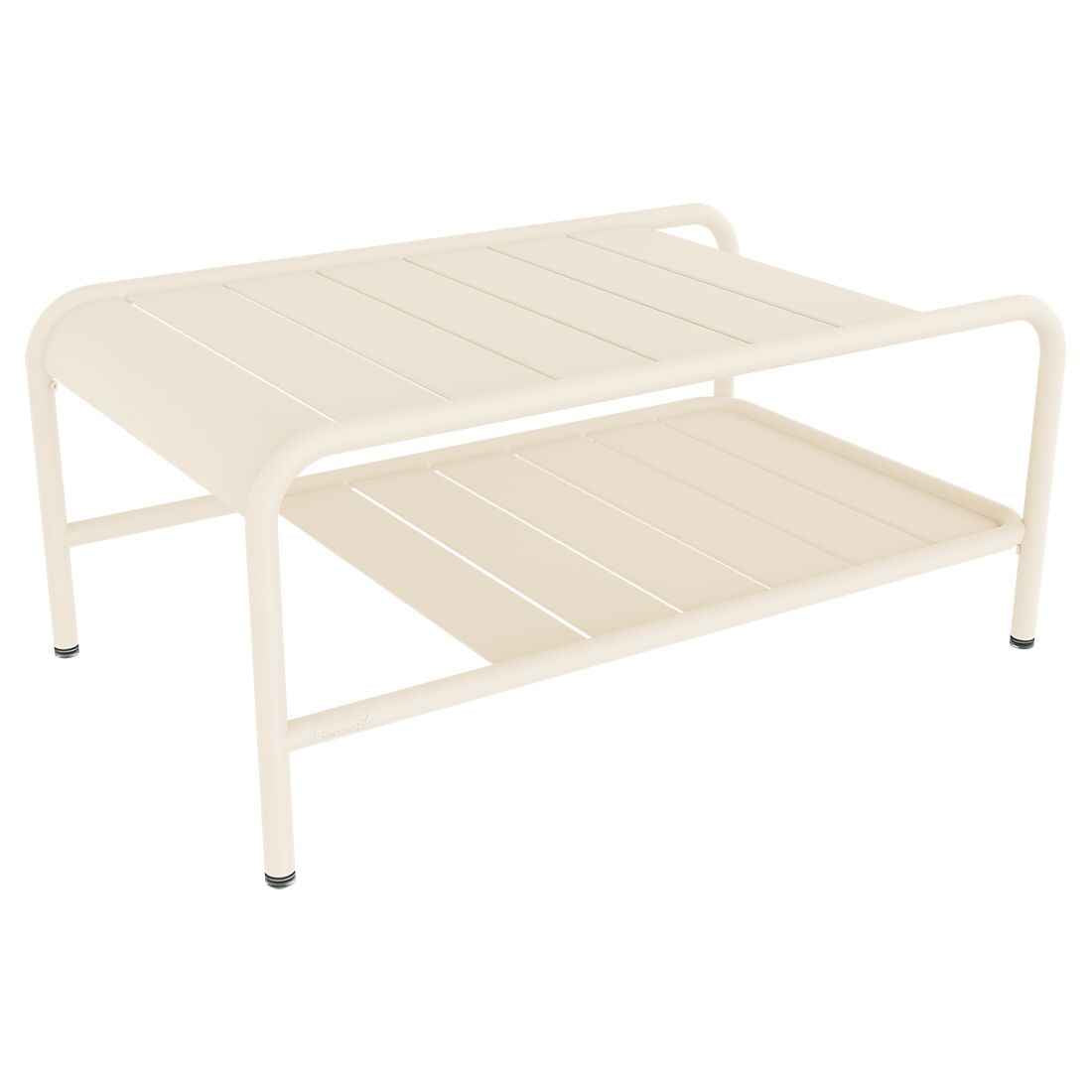 TABLE BASSE LUXEMBOURG 90 x 55 CM FERMOB Beige latte