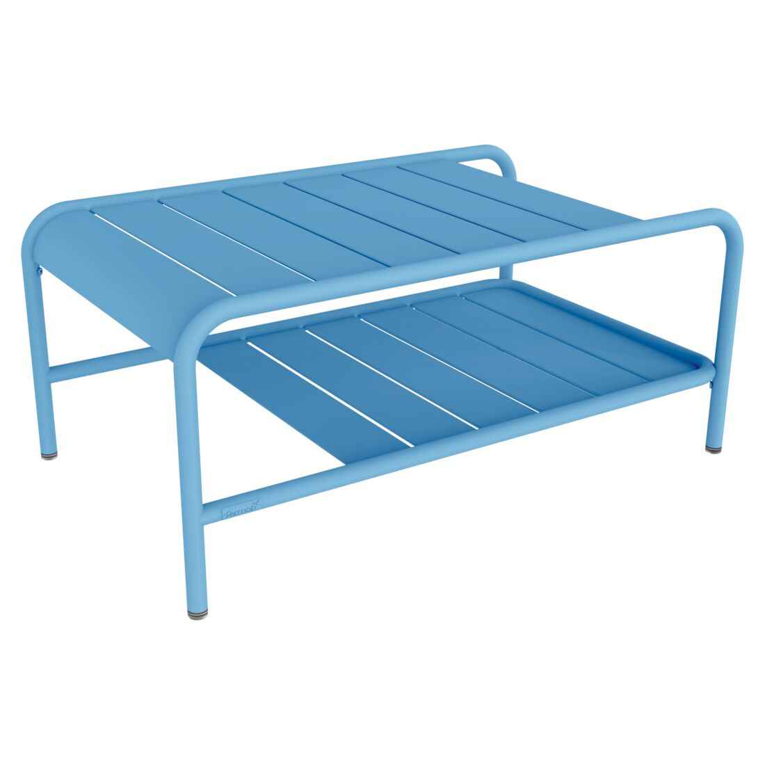 TABLE BASSE LUXEMBOURG 90 x 55 CM FERMOB Bleu maya