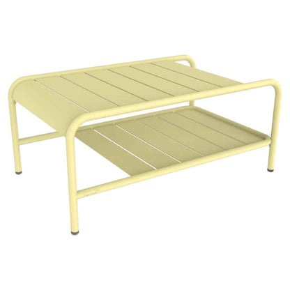 TABLE BASSE LUXEMBOURG 90 x 55 CM FERMOB Citron givré