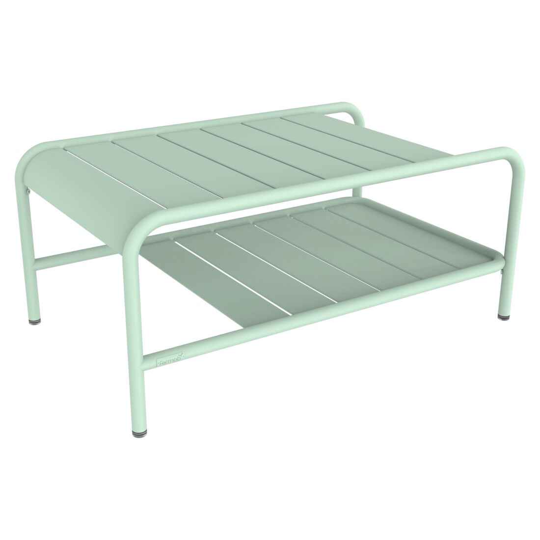 TABLE BASSE LUXEMBOURG 90 x 55 CM FERMOB Menthe glaciale