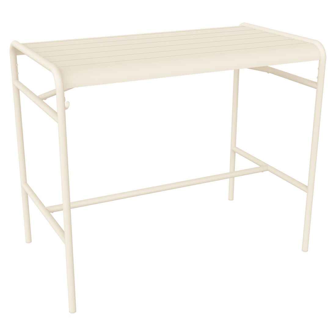 TABLE HAUTE LUXEMBOURG 126 X 73 CM FERMOB Beige latte