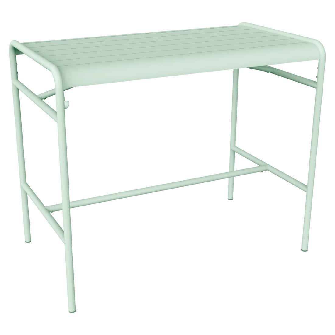 TABLE HAUTE LUXEMBOURG 126 X 73 CM FERMOB Menthe glaciale