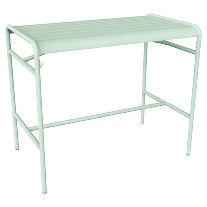 TABLE HAUTE LUXEMBOURG 126 X 73 CM FERMOB Menthe glaciale