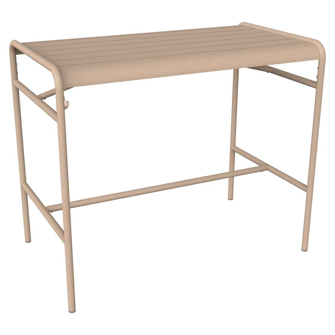 TABLE HAUTE LUXEMBOURG 126 X 73 CM FERMOB Muscade
